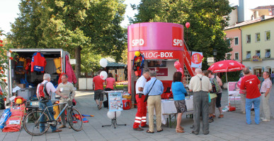 Großer Andrang am Maxplatz