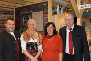 Verband der Forstberechtigten (Josef Sichler vom Großrachlhof, Maria Stöberl, Bärbel Kofler, Hermann Steinmaßl)