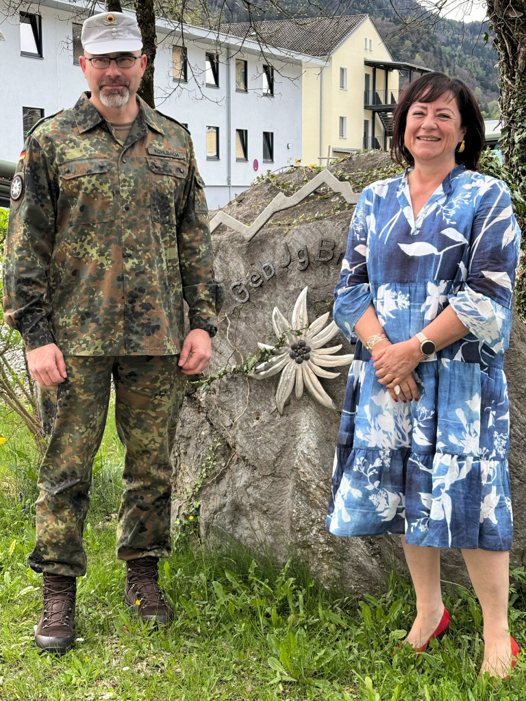 Bärbel Kofler und Oberst Kohlbach