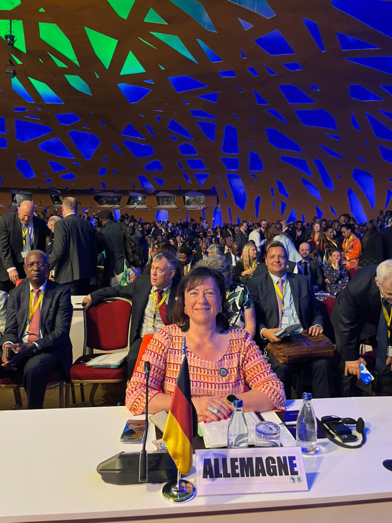 Bärbel Kofler als Gouverneurin Deutschlands auf der AfDB-Jahrestagung in Abidjan