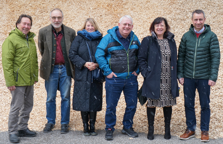 Besuch Biomassehof Achental