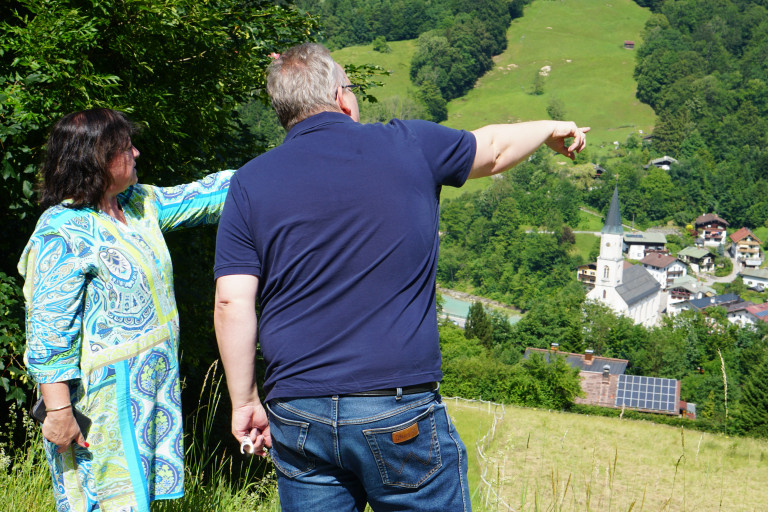 Blick über Marktschellenberg