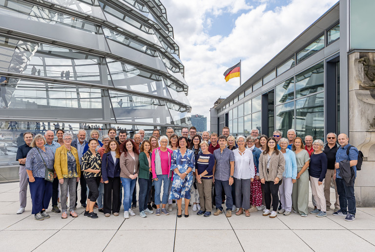 Besuchergruppe Sommer 2025 Foto: Bundesregierung / StadtLandMensch-Fotografie